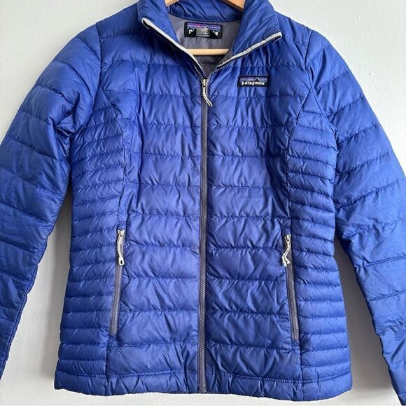 Patagonia Jacket Women XS Outdoor Nano Puff Down Filled Full Zip Goose - Picture 2 of 13